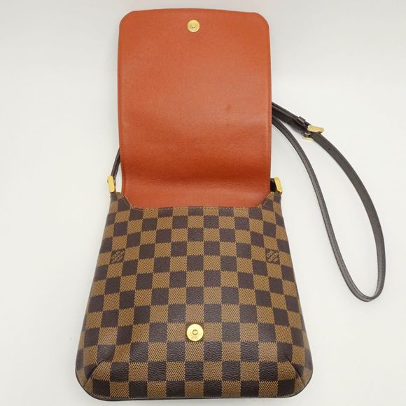 Louis Vuitton Damier Musette Salsa Ebene Diagonal Shoulder Brown - Picture 7 of 8